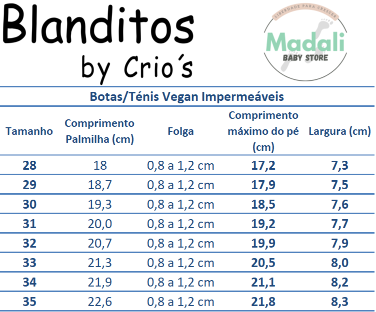 Ténis Impermeáveis Veganos Respeitadores do Pezinho da Criança - Blanditos Apolo Rosa