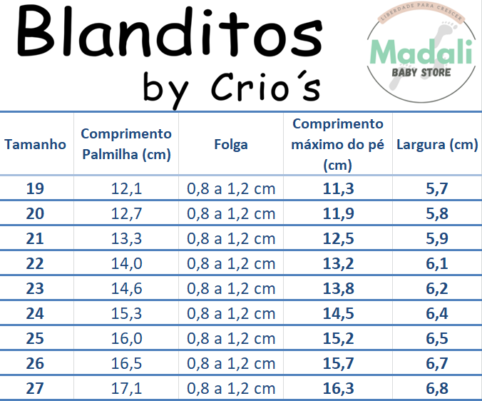Sapato Clássico Respeitador do Pezinho da Criança - Blanditos Quito Vison