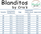 Sandálias Respeitadoras do pé da criança - Blanditos Costa Branco