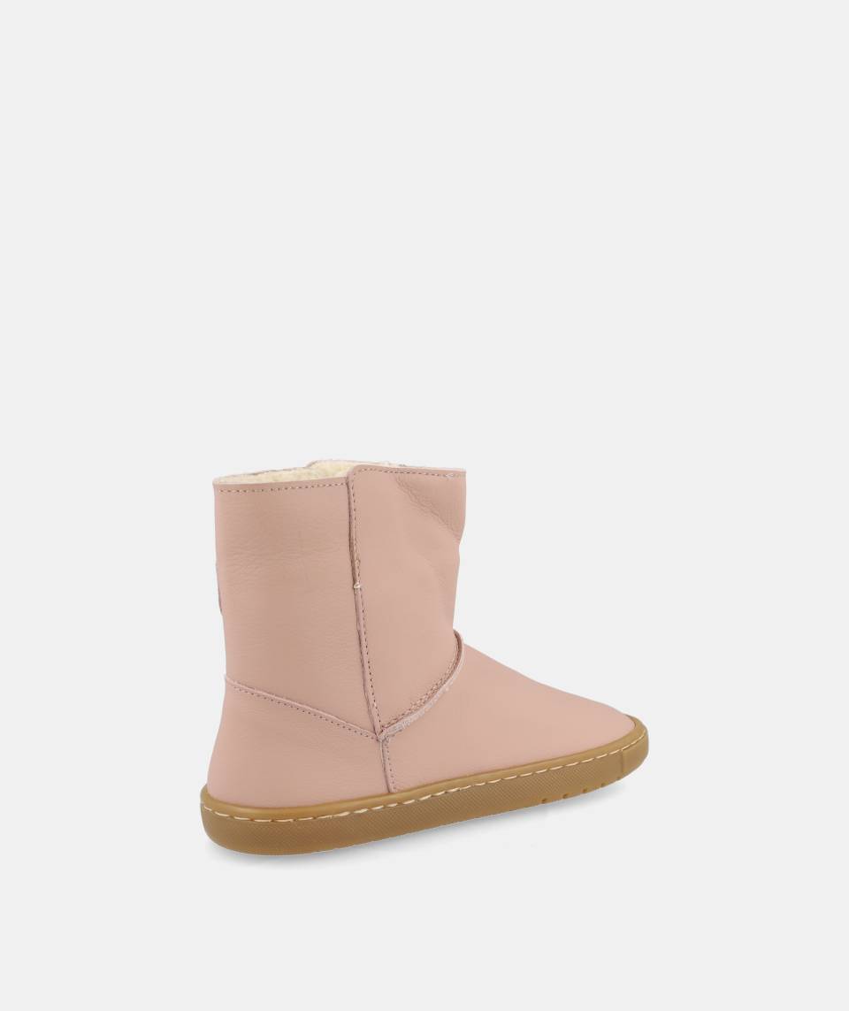 Botas Barefoot com pêlo interior - Blanditos Hielo Rosa