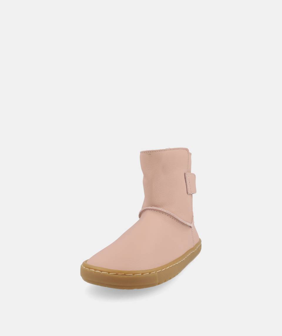 Botas Barefoot com pêlo interior - Blanditos Hielo Rosa