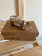 Coqueflex Sandálias Respeitadoras do Pezinho da Criança - Coqueflex Bege IMG-20240630-WA0006