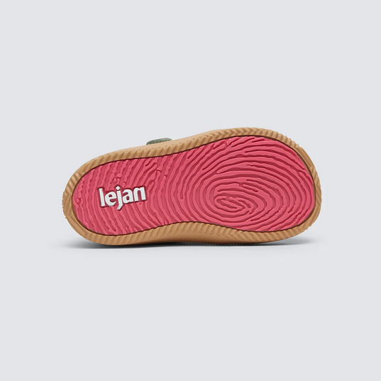Ténis respeitadores do pé da criança - Lejan One Kaki