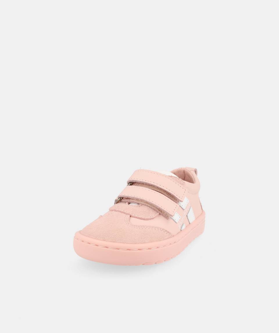 Ténis Desportivos Respeitadores do Pezinho da Criança - Blanditos Lisboa Rosa