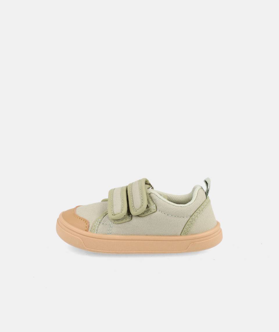 Ténis de Lona Barefoot - Blanditos Koi Kaki