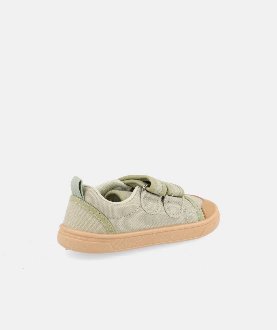 Ténis de Lona Barefoot - Blanditos Koi Kaki