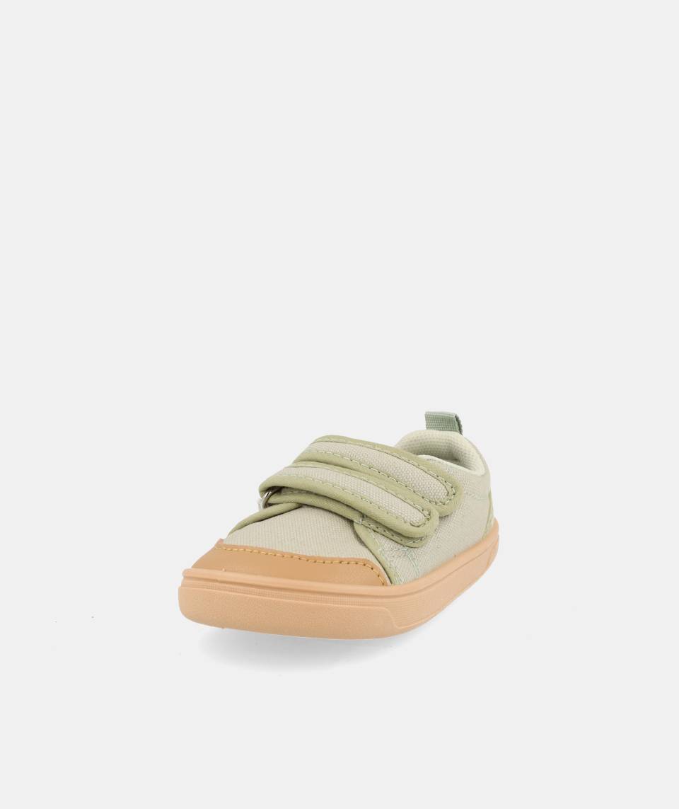 Ténis de Lona Barefoot - Blanditos Koi Kaki