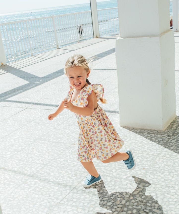 Igor Lonas Respeitadoras do Pezinho da Criança - Igor Canvas V. (Velcro) LonasBarefootIgorCanvasJeansMadali5