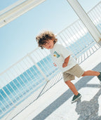 Igor Lonas Respeitadoras do Pezinho da Criança - Igor Canvas V. (Velcro) LonasBarefootIgorCanvasKakiMadali5