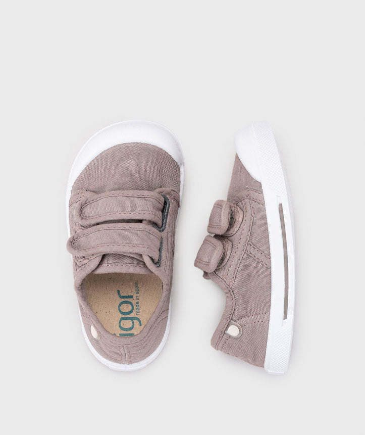 Igor Lonas Respeitadoras do Pezinho da Criança - Igor Canvas V. (Velcro) LonasBarefootIgorCanvasTopoMadali5