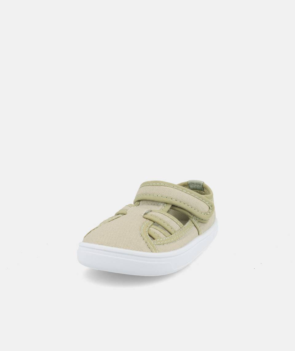 Blanditos by Crio's Ténis de Lona Barefoot - Blanditos Molly MOLLY_KAKI26V-4
