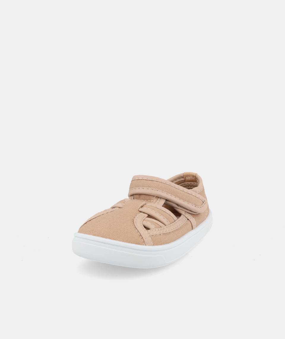 Blanditos by Crio's Ténis de Lona Barefoot - Blanditos Molly MOLLY_TIERRA26V-4