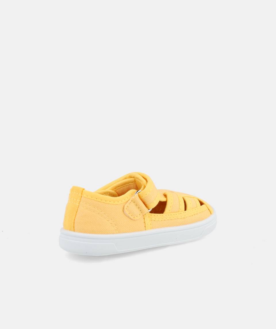 Blanditos by Crio's Ténis de Lona Barefoot - Blanditos Molly MOLLY_YELLOW26V-3