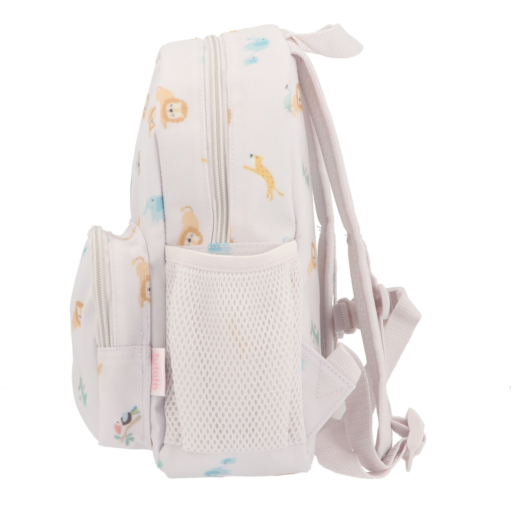 Conjunto Creche Mochila + Bolsa Impermeável + Musselinas + Caixa Versátil - Tutete Savannah