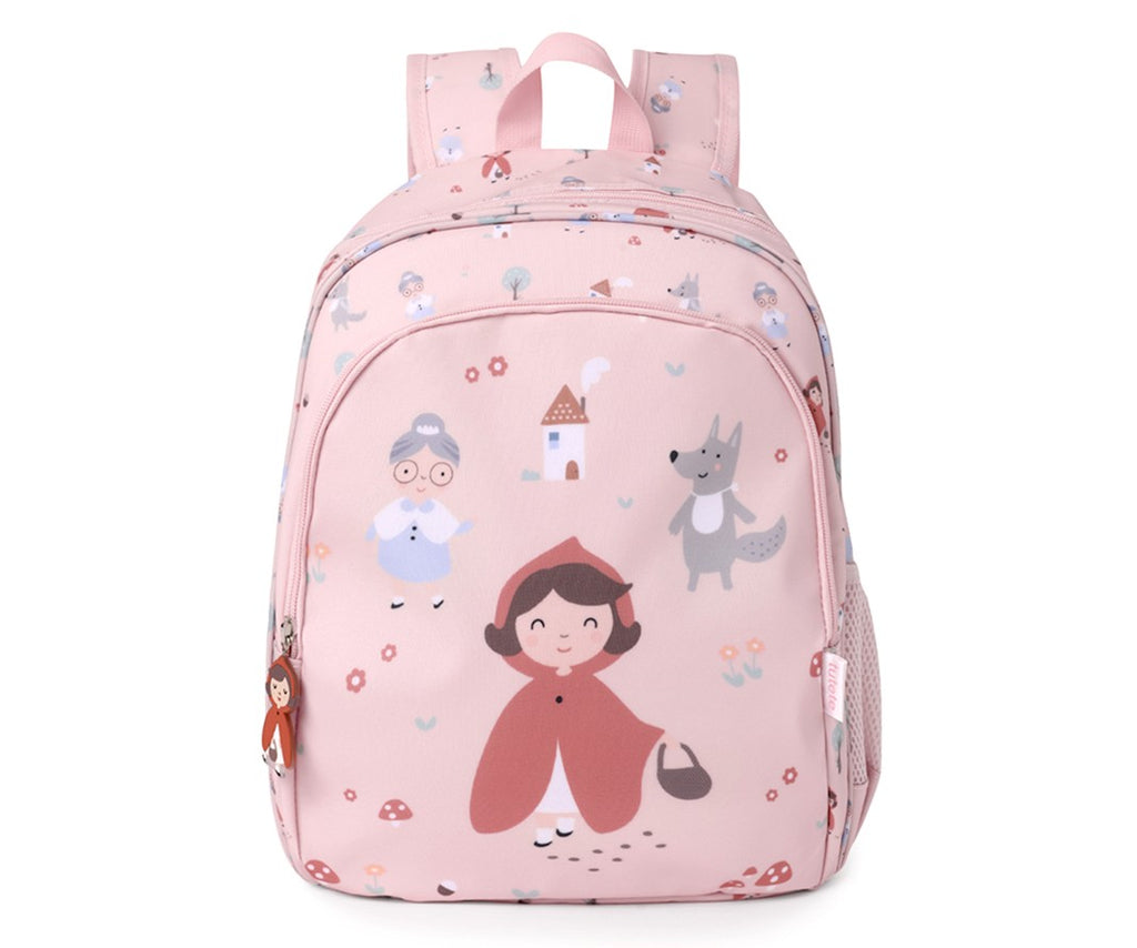 Mochila Média com Porta-chaves Little Red