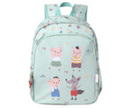 Tutete Mochila Média com Porta-chaves The Three Little Pigs Mochilamedia........