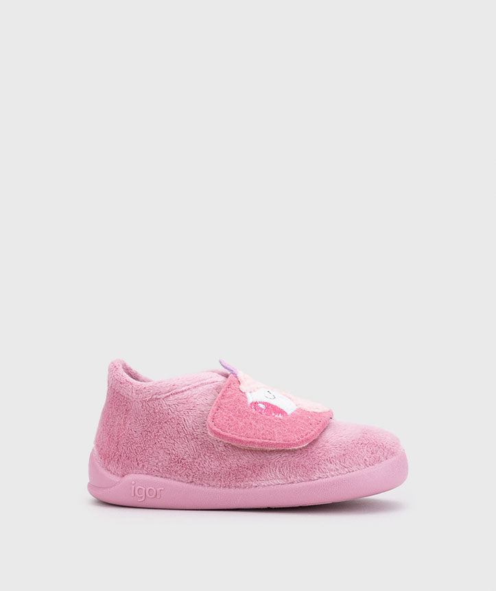 Pantufas Respeitadores do Pezinho da Criança - Igor Homie Unicornio Rosa