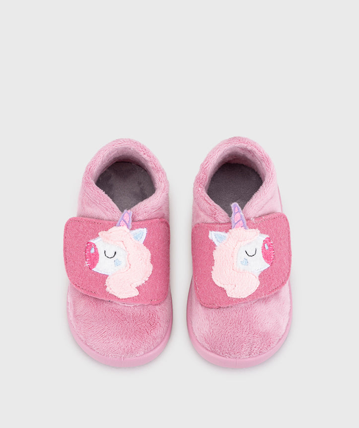 Pantufas Respeitadores do Pezinho da Criança - Igor Homie Unicornio Rosa