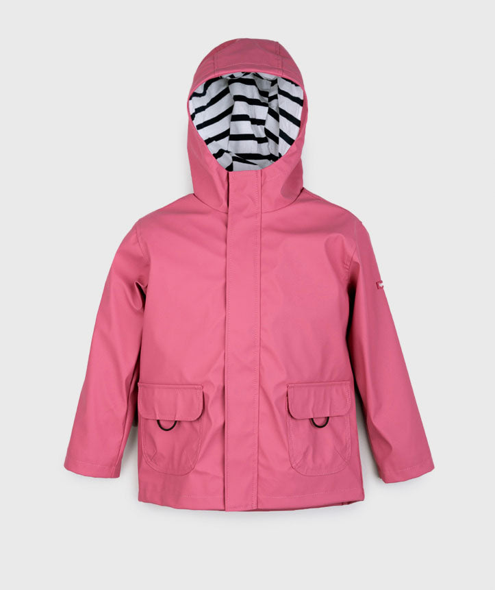 Casaco Impermeável Parka para Criança - Igor Euri Framboesa