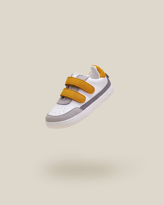 Ténis Barefoot Criança - Muris Petra Mustard Mini