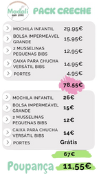 Conjunto Creche Mochila + Bolsa Impermeável + Musselinas + Caixa Versátil - Tutete Wild Fairies