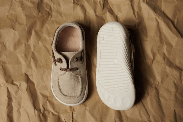 Sapatinhos Barefoot - Rooties Náuticos Magu Bege