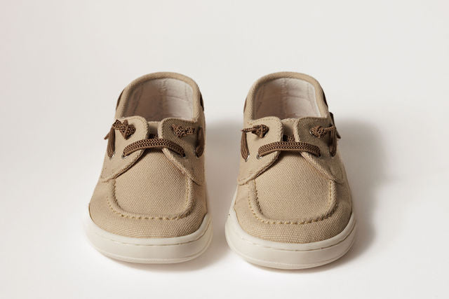 Sapatinhos Barefoot - Rooties Náuticos Magu Bege