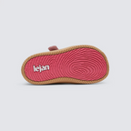 Lejan Brand Ténis respeitadores do pé da criança - Lejan One Rosa Rosa