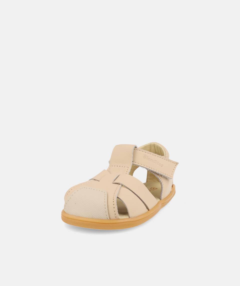 Sandálias Respeitadoras do pé da criança - Blanditos Costa Bege