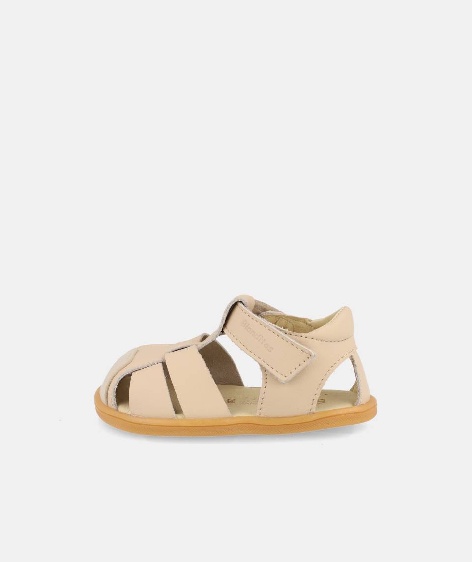 Sandálias Respeitadoras do pé da criança - Blanditos Costa Bege