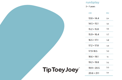 Ténis Respeitadores do Pé da Criança TIP TOEY JOEY - Ramp Green Klein