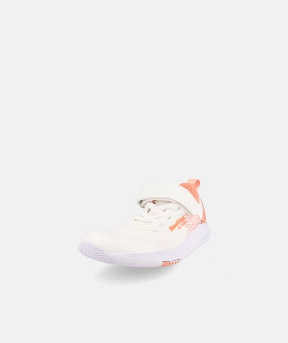 Ténis Desportivos Respeitadores do Pezinho da Criança - Blanditos Venus Vegano Laranja