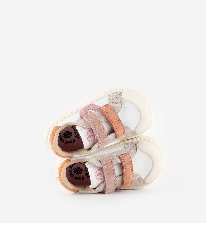 Ténis Respeitadores do Pezinho da Criança - Victoria Oliver Pêssego