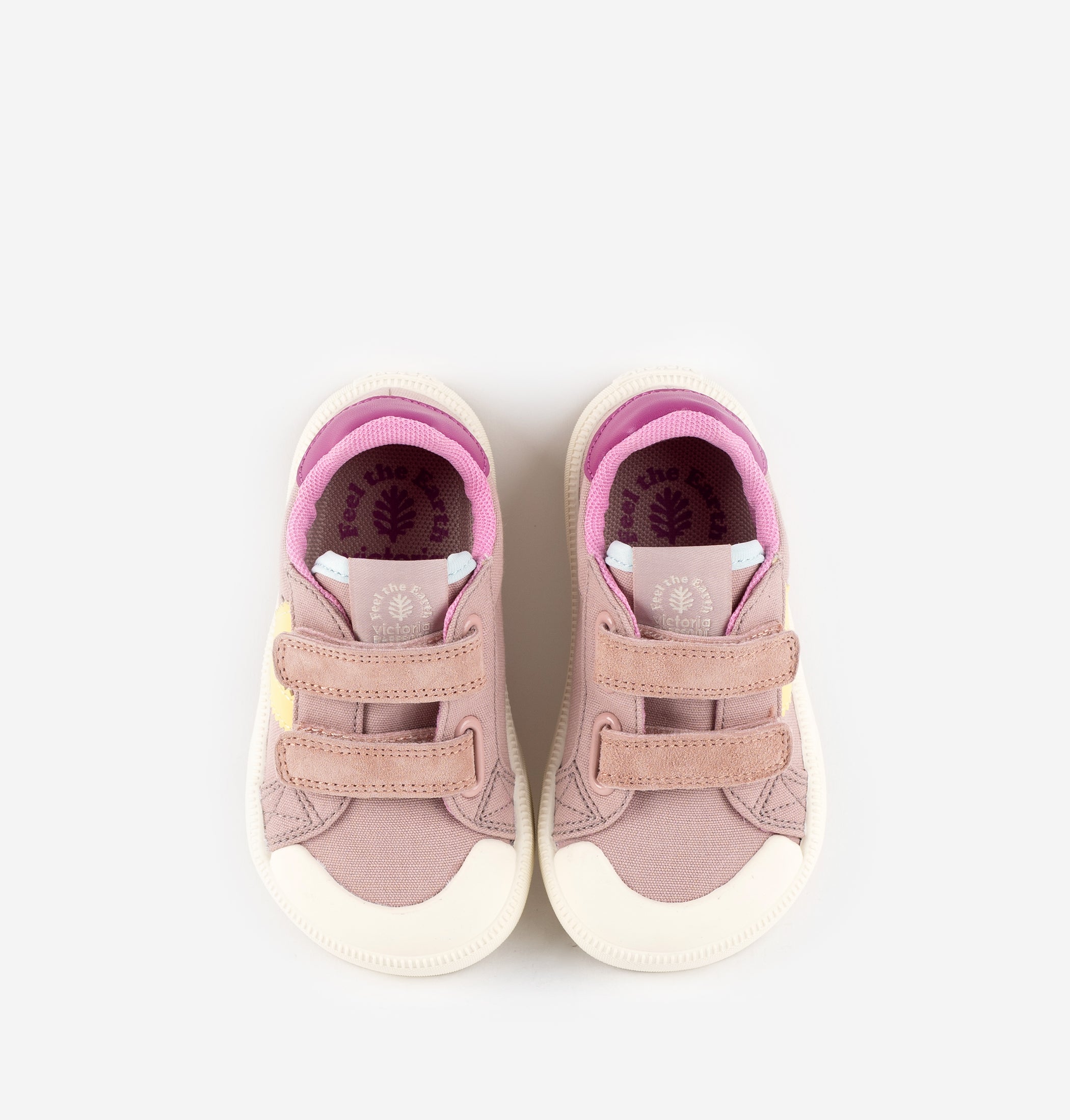 Ténis Respeitadores do Pezinho da Criança - Victoria Oliver Lona Rosa