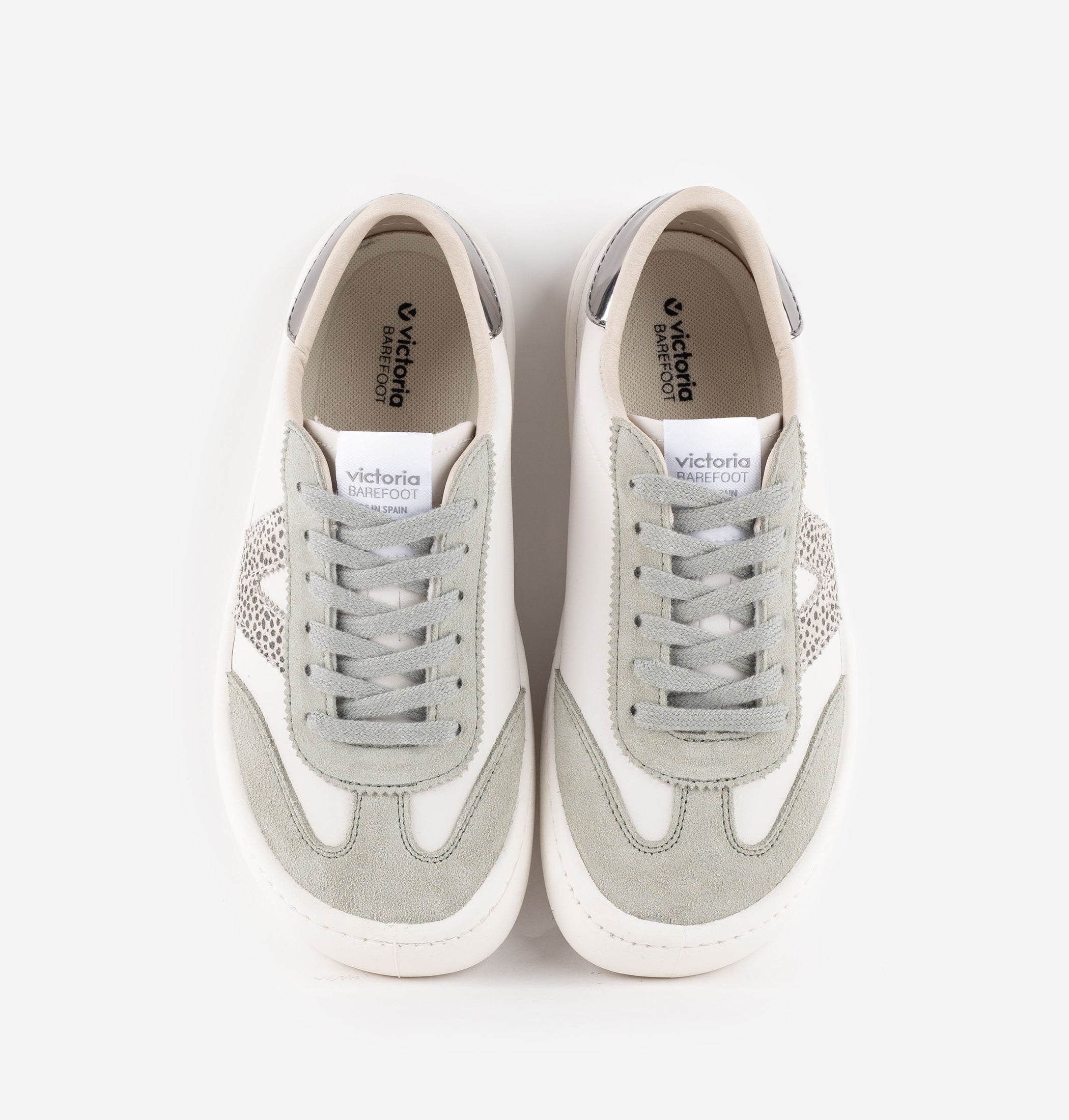 Ténis Barefoot de adulto Pele & Camurça - Victoria Olmo Kaki