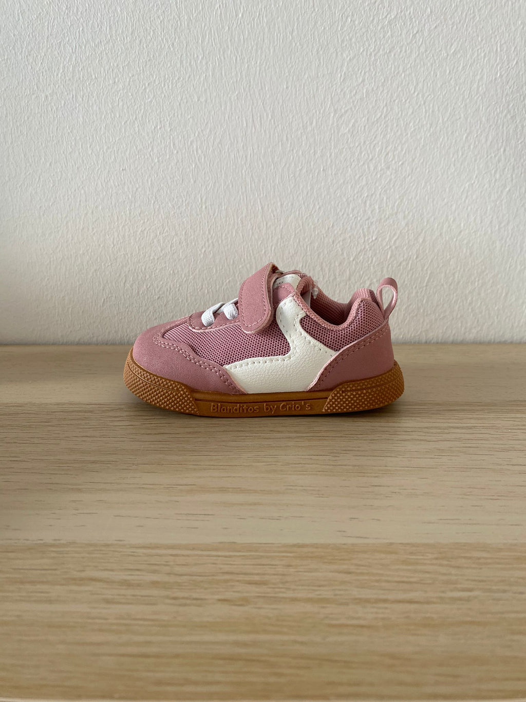 Ténis Desportivos Respeitadores do Pezinho da Criança - Blanditos Flash Vegano Rosa