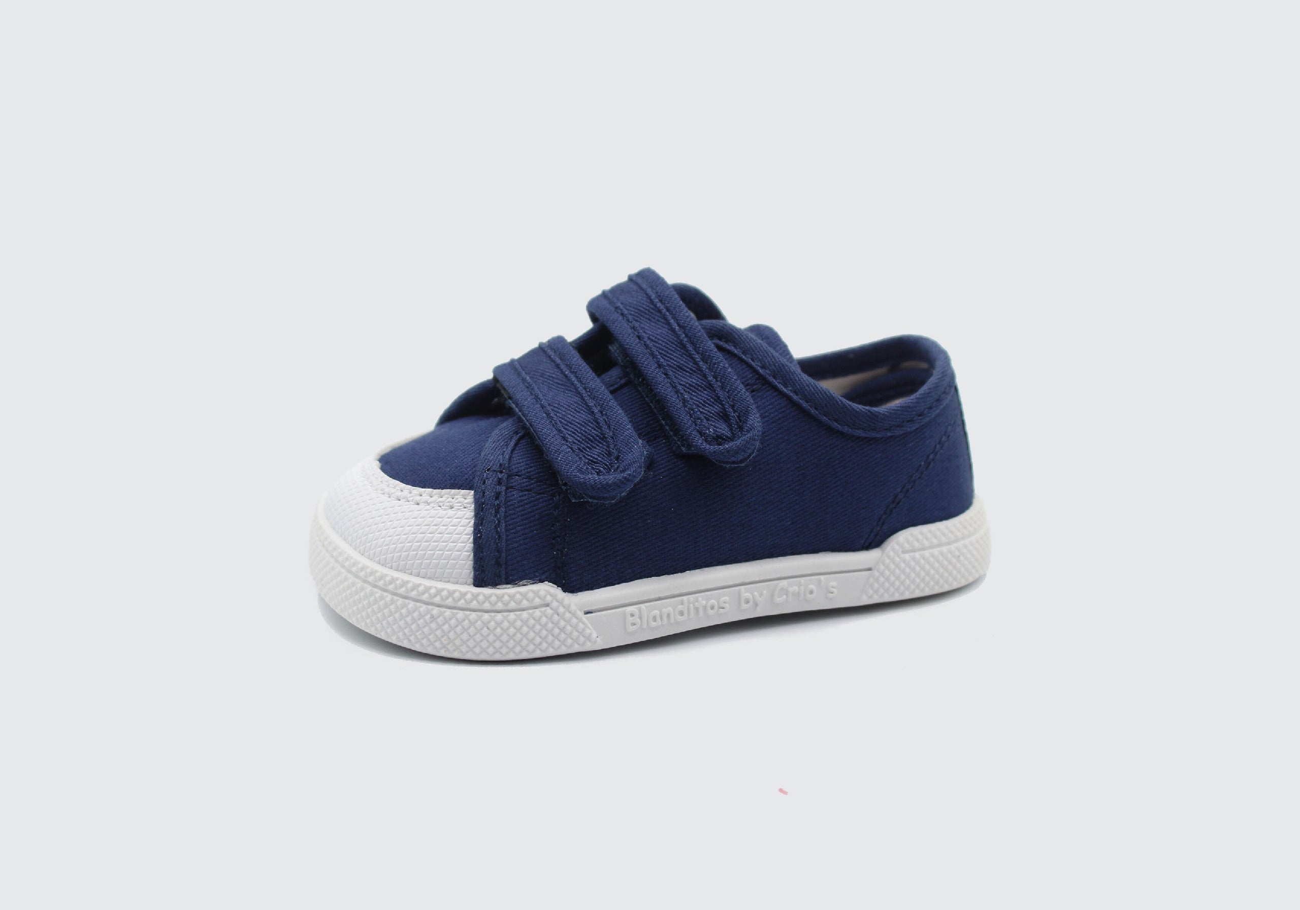 Ténis de Lona Respeitadores do Pezinho da Criança - Blanditos Coco Navy