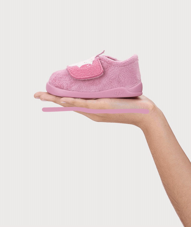 Pantufas Respeitadores do Pezinho da Criança - Igor Homie Unicornio Rosa
