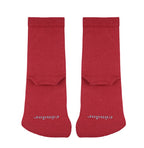 Cóndor Meias Barefoot de criança - Cóndor barefoot-socks-terry-sole-red-velvet1