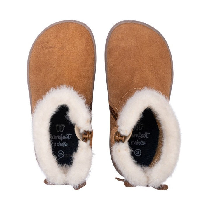 Chetto Botas Respeitadores do Pezinho da Criança - Chetto Lazo Camel bota-barefoot-lazo-chetto-camel_4