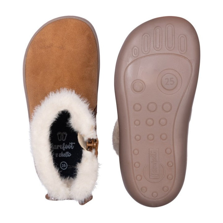 Chetto Botas Respeitadores do Pezinho da Criança - Chetto Lazo Camel bota-barefoot-lazo-chetto-camel_5