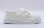 Ténis de Lona Respeitadores do Pezinho da Criança - Blanditos Pomelo Brancas