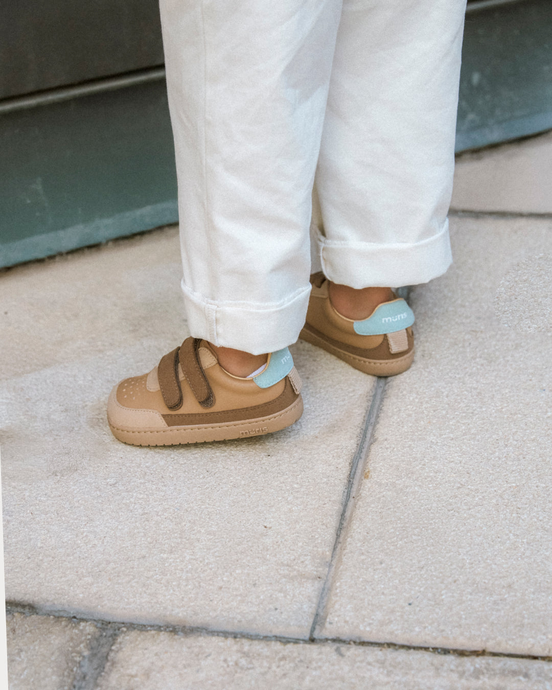 Ténis Barefoot Criança - Muris Petra Mini Bark Brown
