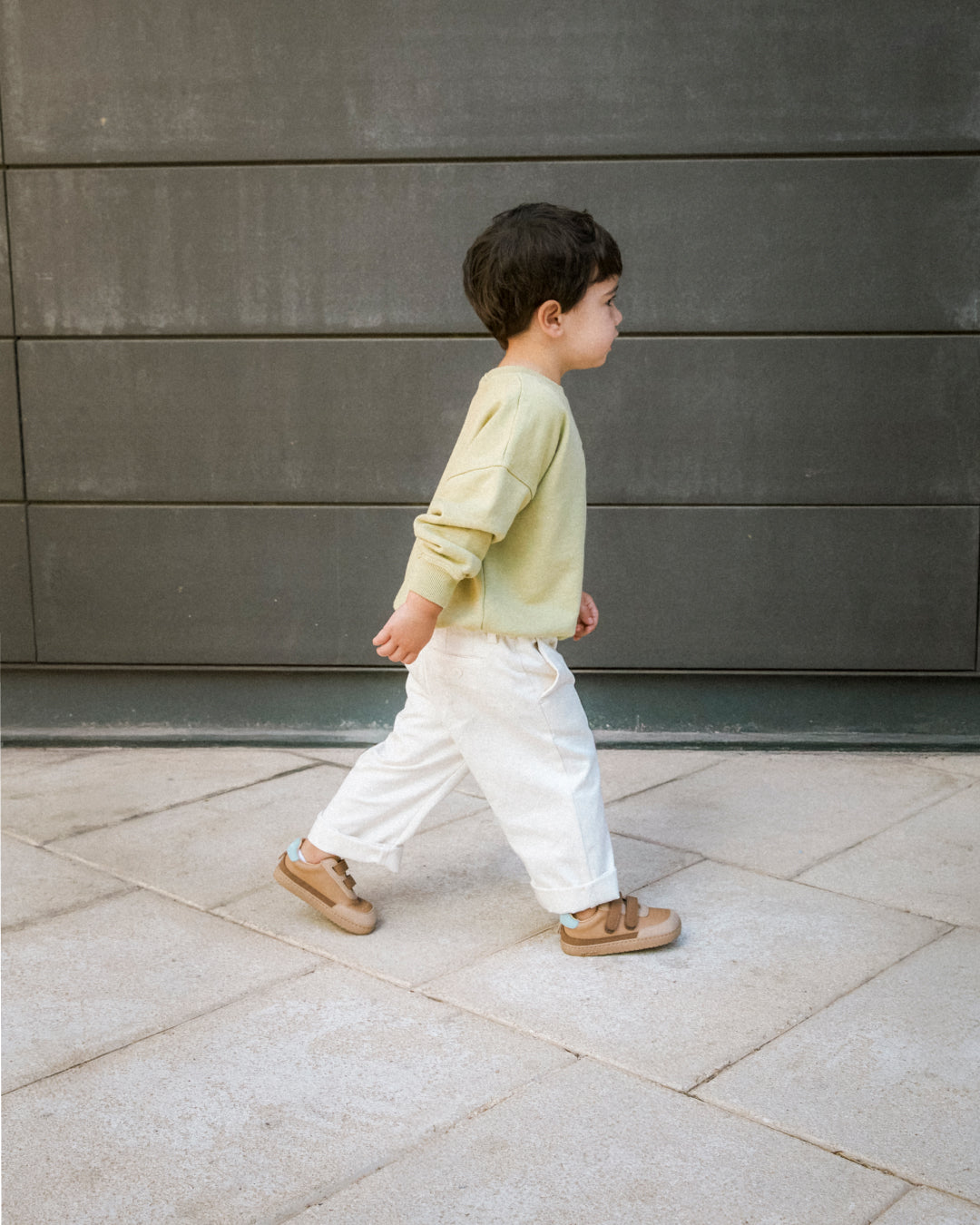Ténis Barefoot Criança - Muris Petra Mini Bark Brown