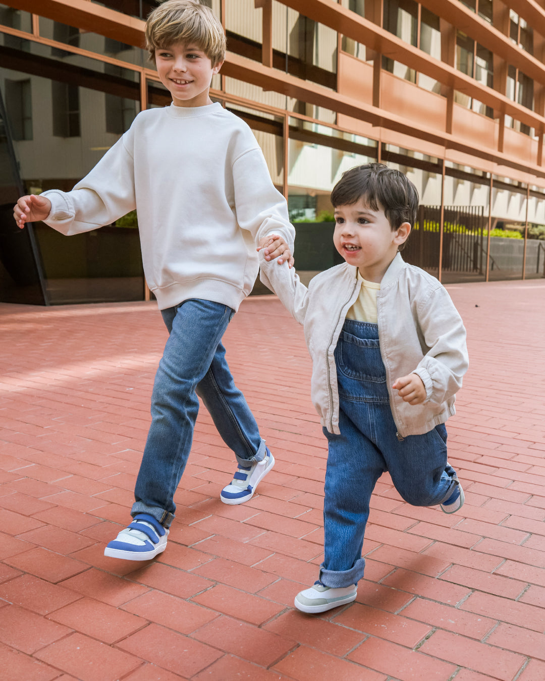 Ténis Barefoot Criança - Muris Petra Mini Denim Blue