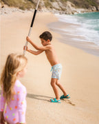 Muris Sandálias de Praia Barefoot Criança - Muris Aruba Junior muris_product_aruba_mini_teal_lifestyle_1