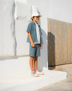 Muris Ténis Barefoot Criança - Muris Petra Junior Ruby Red muris_product_petra_junior_rubyred_lifestyle_1