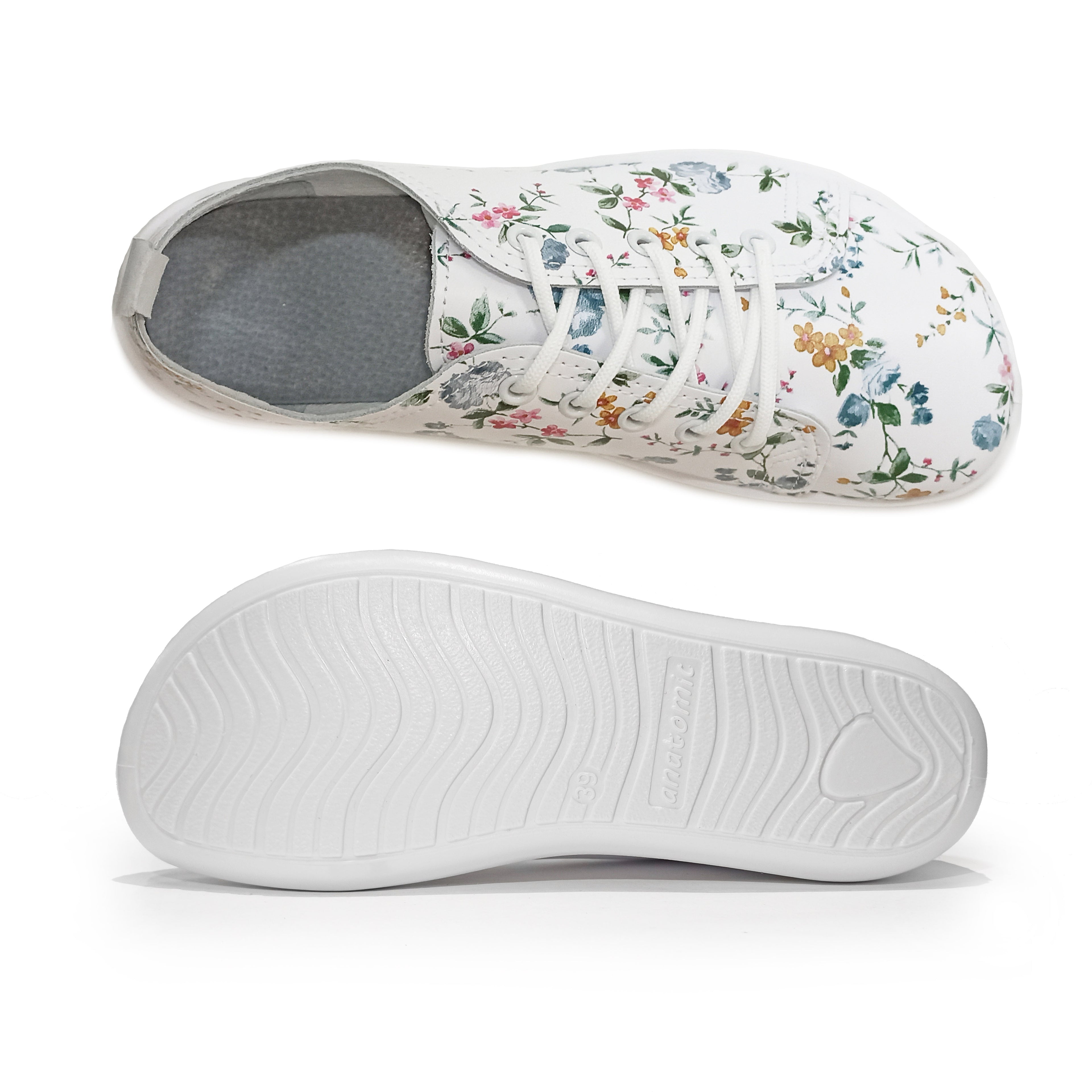 Ténis Adulto Respeitadores Natural All-Year-Bottine - Anatomic Floral
