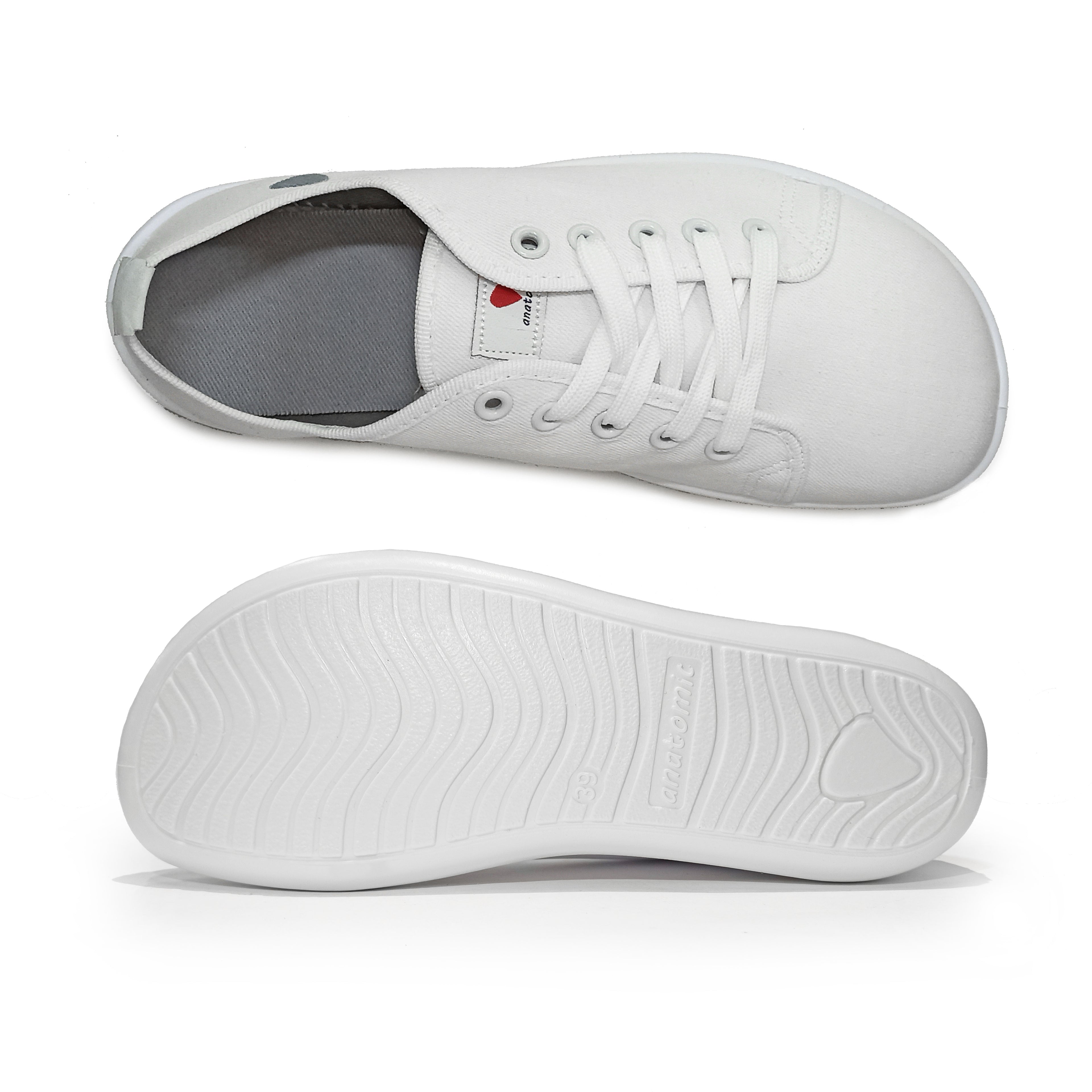 Ténis Adulto Respeitadores Natural Canvas - Anatomic